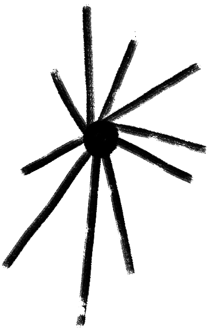 Illustration of the sun, symbolising serenity